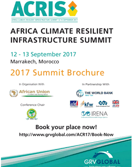 Annual resilient infrastructure meeting – Marrakech