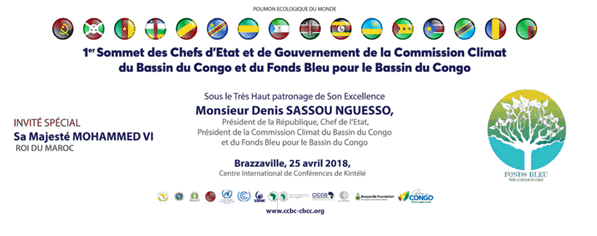 1er sommet des chefs d’État et de gouvernement de la Commission climat du Bassin du Congo et du Fonds bleu pour le Bassin du Con