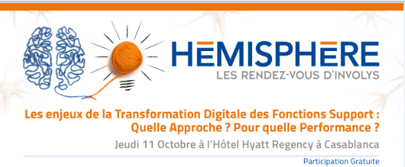 HÉMISPHÈRE: « The Challenges of Digital Transformation of Support Functions: What Approach? For which Performance »